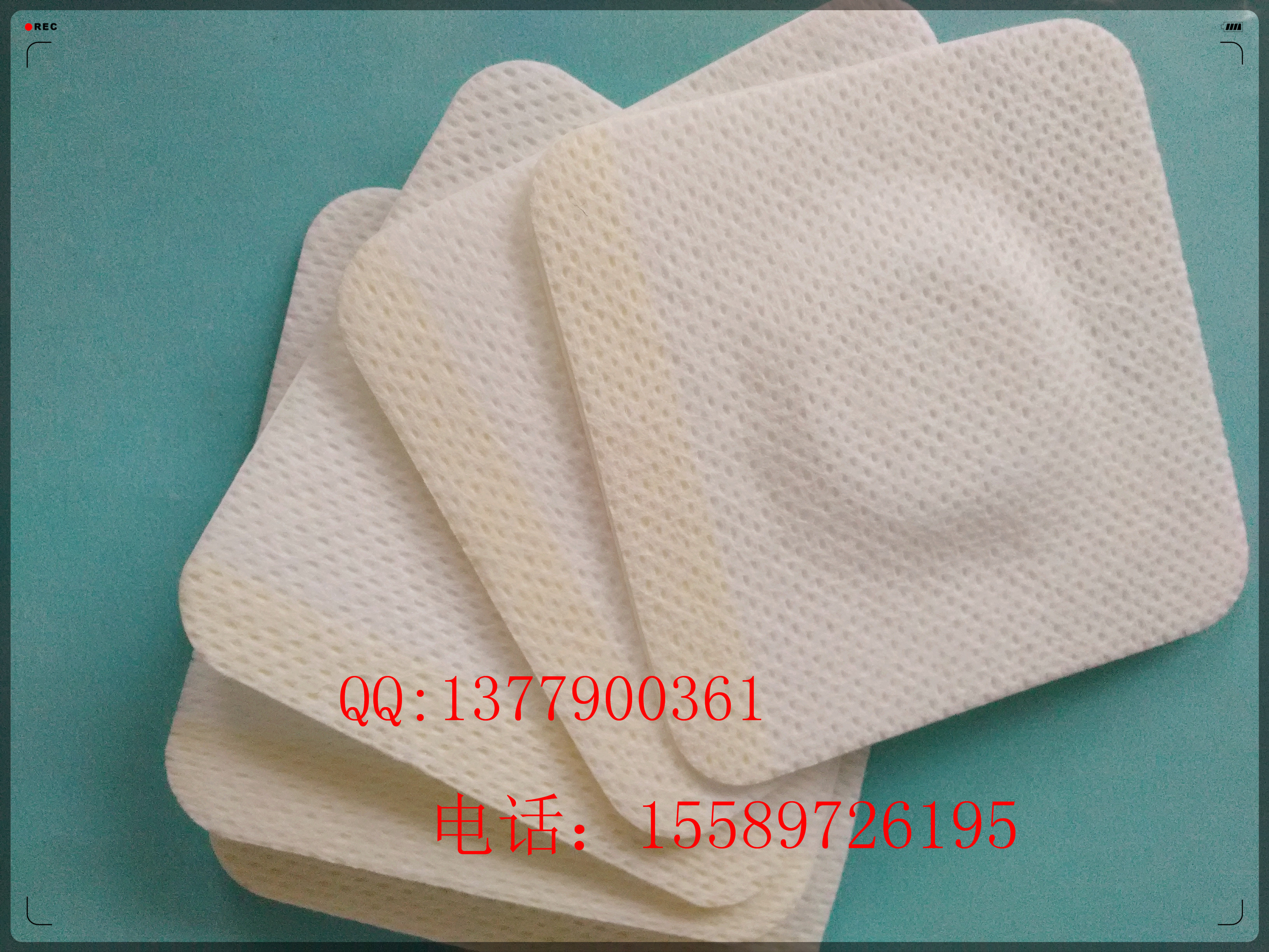 供应用于固定膏药材料的无纺布药粉包|透皮贴|膏药布图片