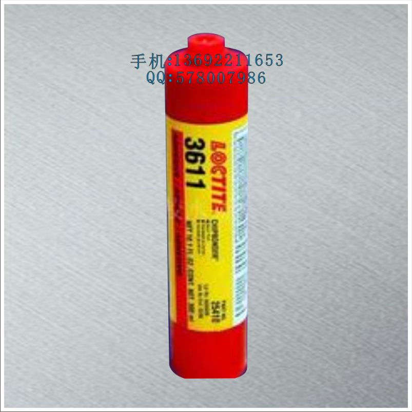 供应用于化工产品的贴片红胶 刮胶LOCTITE红胶3611