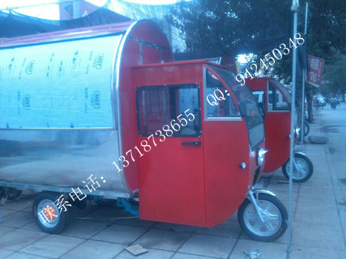 供应用于的北京电动小吃车电动早餐车价格图片