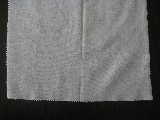 供应用于皮革用布的【0.5白起毛布】pvc革基布厂家灵磊纺织图片