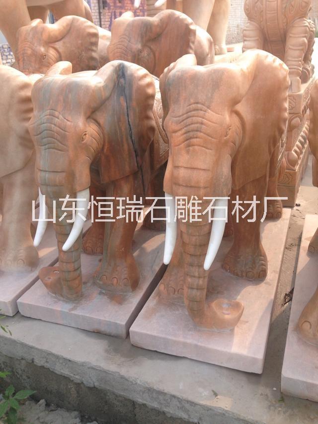 济宁市石雕大象厂家厂家供应石雕大象厂家 石狮子 麒麟 貔貅加工厂家