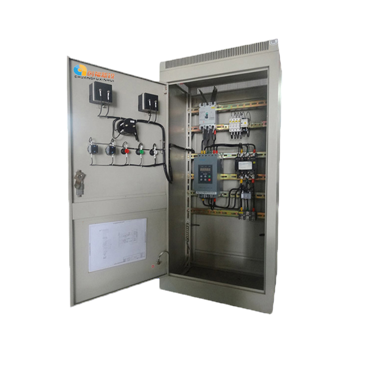 北京创福新锐 循环泵软起控制柜 PLC控制柜 变频控制柜 低压配电柜