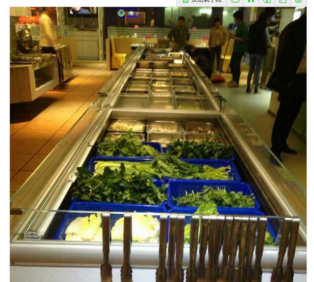 供应用于自选餐厅的上海供应超市自选水果岛柜/冷柜图片