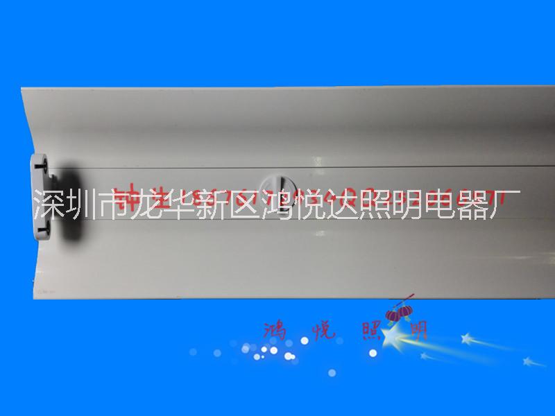 供应用于照明的6米超市LED光带铝合金桥架支架湖南厂家低价LED线槽灯