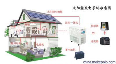 家用太阳能光伏发电系统|太阳能发电系统家庭|太阳能发电设备|太阳能光伏发电|家庭光伏发电|屋顶光伏发电|太阳能发电原理图片