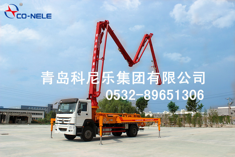 供应青岛科尼乐集团33米臂架泵车图片