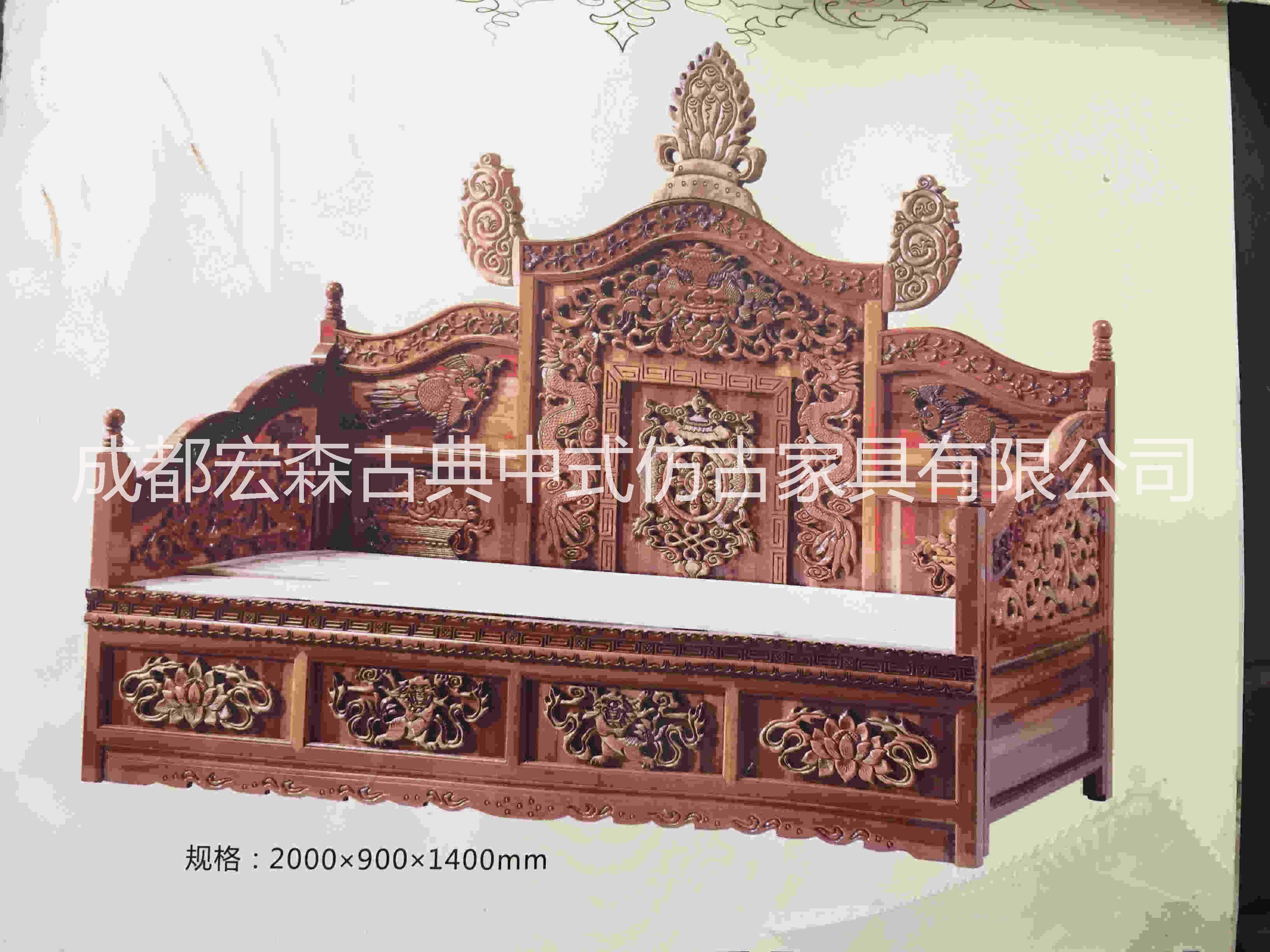供应用于藏式风格场所的成都藏式沙发藏式床藏式茶几佛龛