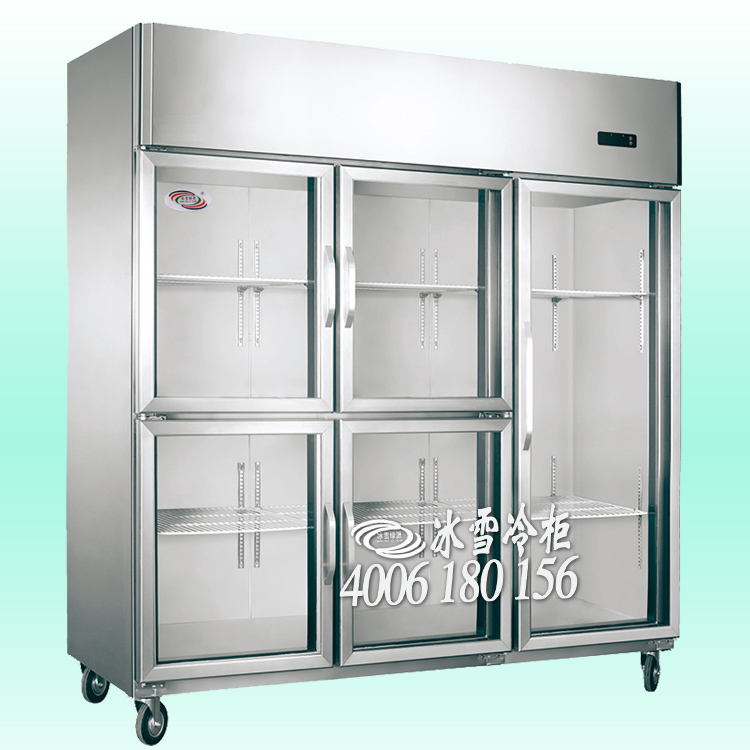 供应不锈钢玻璃门两门不锈钢厨房柜鲜花展示柜冷藏柜不锈钢板材冷藏展示柜厂家直销中
