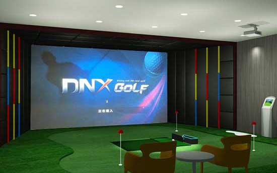 供应高尔夫模拟器DNX-室内高尔夫球练习球场-长沙室内模拟高尔夫图片