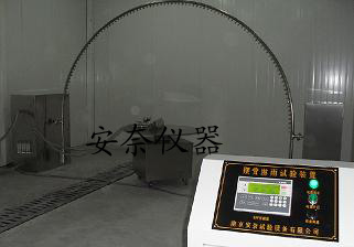触摸屏不锈钢摆管淋雨试验装置南京安奈图片