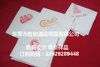供应西餐厅专用高档方巾纸，KFC餐厅专用图片
