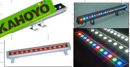 供应LED大功率洗墙灯，幕墙灯，全彩线条型投光灯