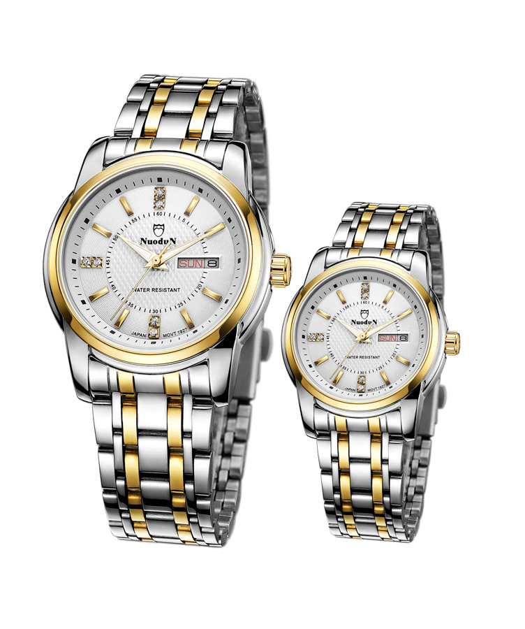 供应用于购物的诺顿情侣表系列石英手表 超薄手表
