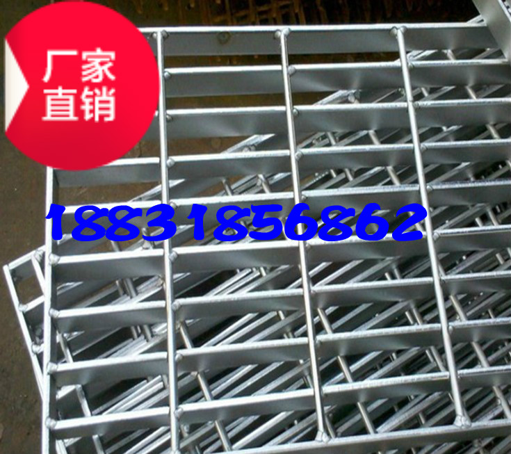 供应南宁水厂电厂热镀锌沟盖钢格板化工车间平台钢格栅板