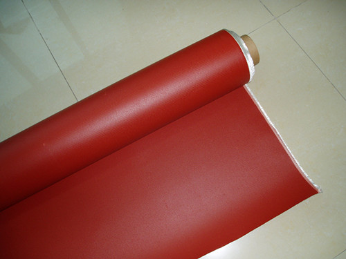 供应0.8mm红色硅胶布0512-51537499用于化工防腐，电工绝缘，风机软连接耐酸碱抗老化图片