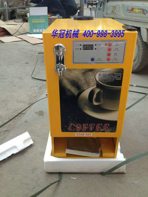 供应用于咖啡饮料售卖的自动售货咖啡机自动广告咖啡机图片