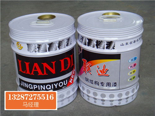 供应用于桥梁防腐的鹤壁铁红防锈漆厂家低价直供图片