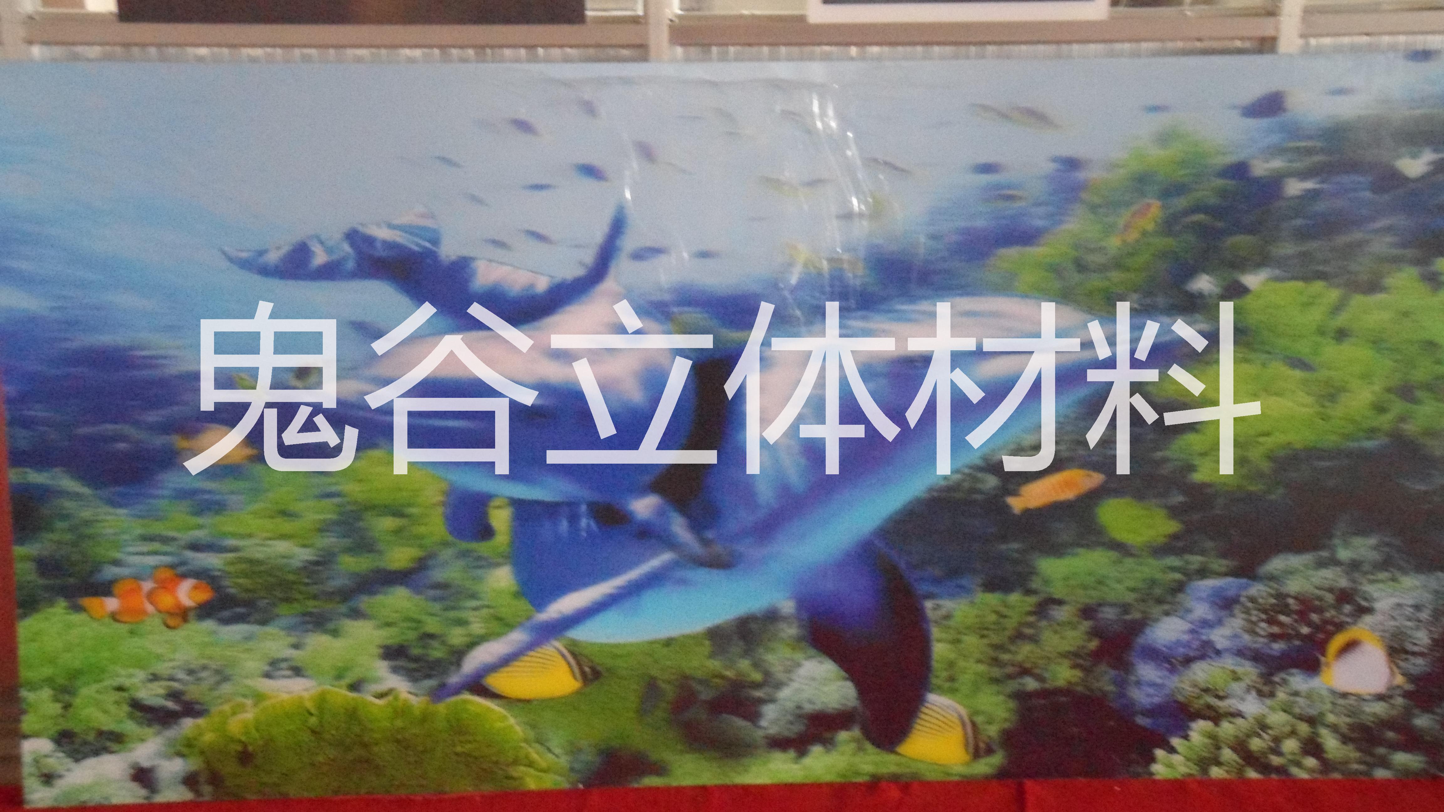 北京香港上海湖南供应立体光栅材料3D立体画材料