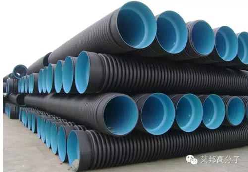 临沂厂家生产HDPE双壁波纹管 PE污水管 300口径波纹管图片