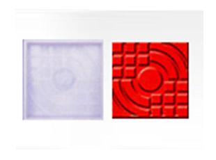 供应用于彩砖模具的彩砖模具首选保定彩砖塑料模具图片