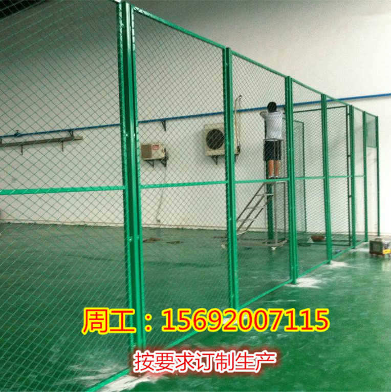 供应用于防护的仓库护栏网施工，工厂围栏网，广州厂房隔离网