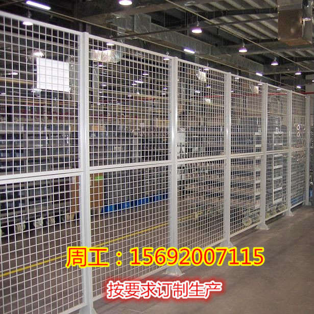 供应用于的仓库隔离网参数，仓库护栏网，广州车间围栏网厂家图片