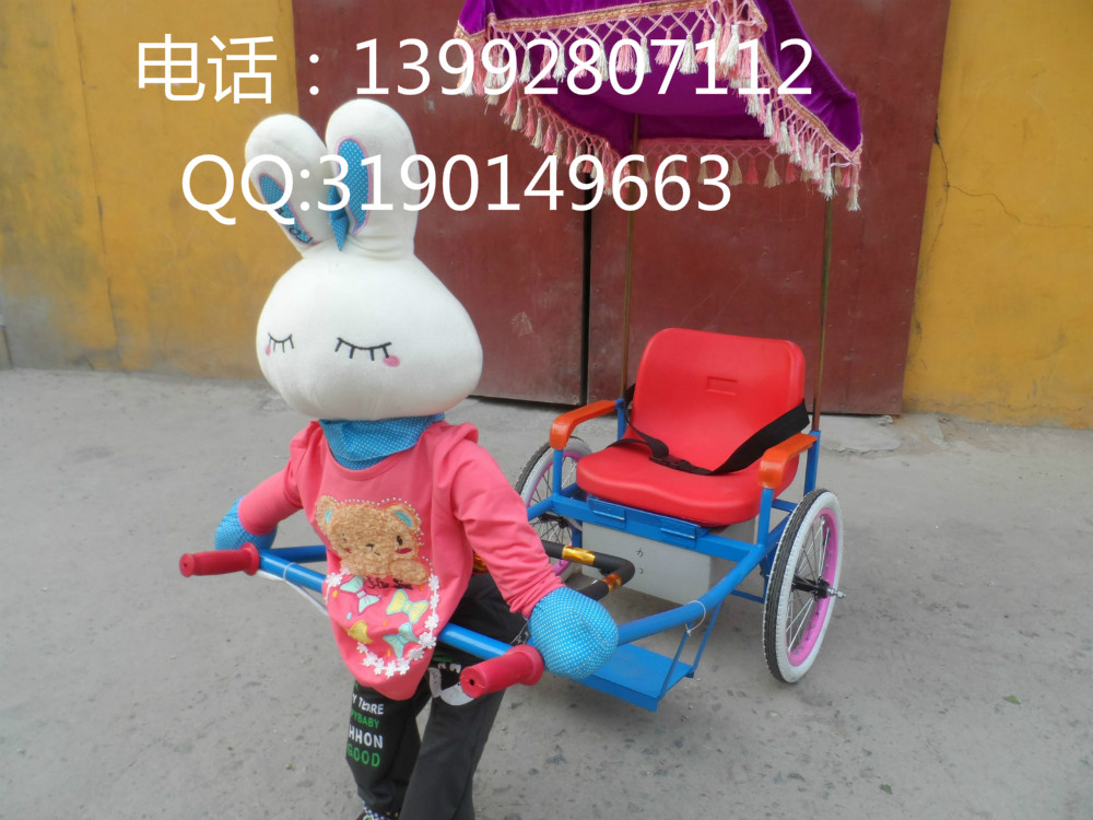 供应陕西机器人拉车 机器人拉黄包车的价格 猪八戒拉车哪里有卖
