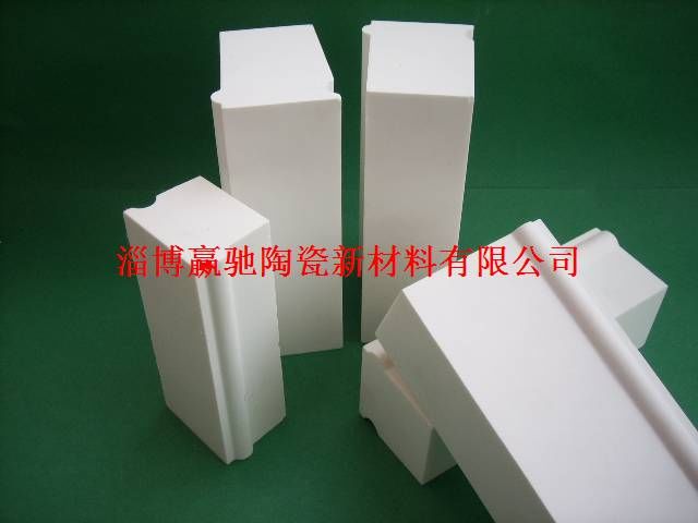 山东济南厂家供应用于球磨机内衬的球磨机陶瓷衬砖、球磨机耐磨内衬