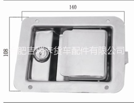 供应用于的汽车工具箱锁不锈钢工具箱锁汽车工具箱锁 方形不锈钢锁 配电柜门锁 货柜门锁 拖车工具箱锁