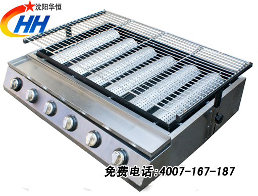 供应用于烧烤炉的全不锈钢节能型头燃气底火炉图片