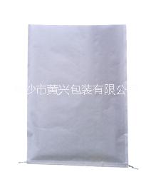 白色纸塑复合袋定制，采用进口牛皮纸，符合欧盟标准图片