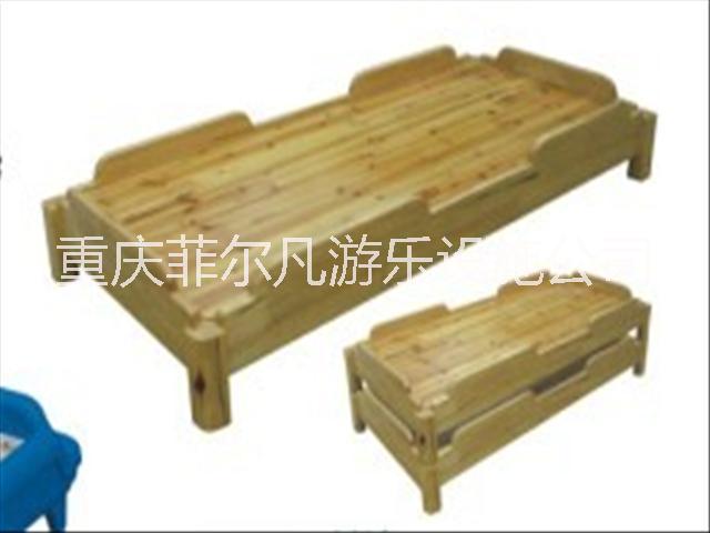 供应用于幼儿午休的重庆幼儿园专用塑料木质午休床