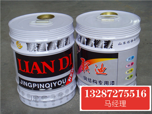 供应用于钢结构防腐的山东品牌防锈漆生产厂家低价供应图片
