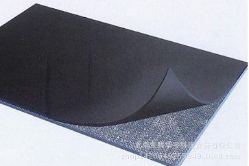 防滑耐磨的夹布橡胶 黑色 厂家直销批发