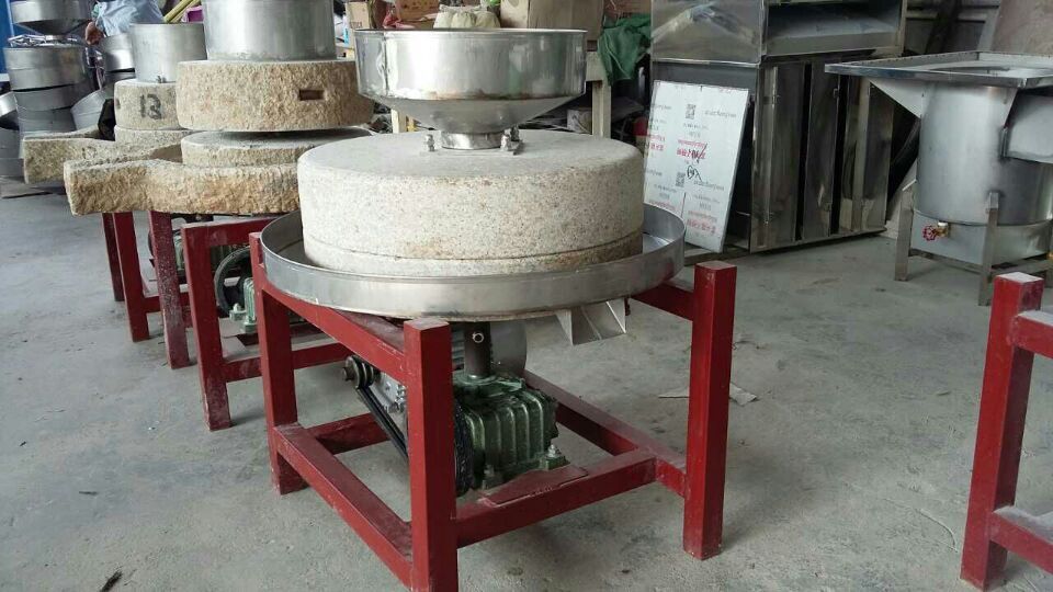 供应云浮天然石材豆浆磨浆机，磨浆细腻磨温低