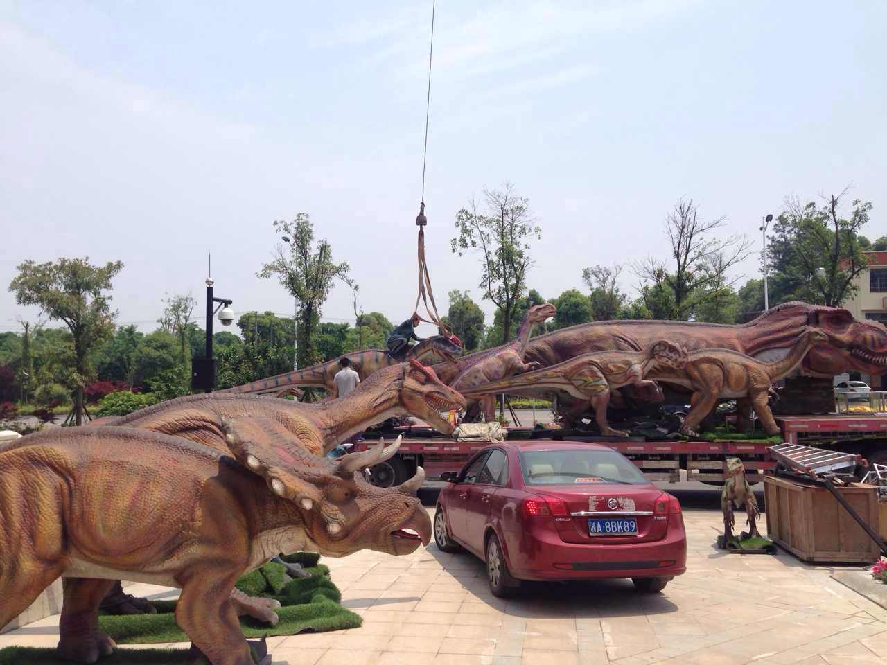 上海市大庆仿真恐龙模型展览制作厂家厂家