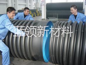 供应用于排水的HDPE双壁波纹管批发，南京波纹管图片