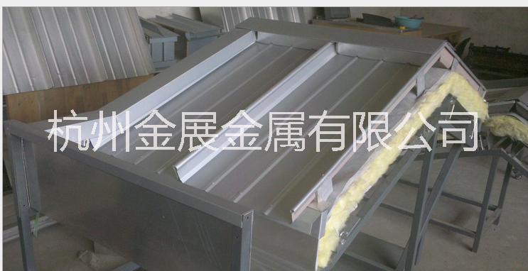 供应宝钢镀铝锌高强屋面暗扣板420型，杭州暗扣屋面瓦420型