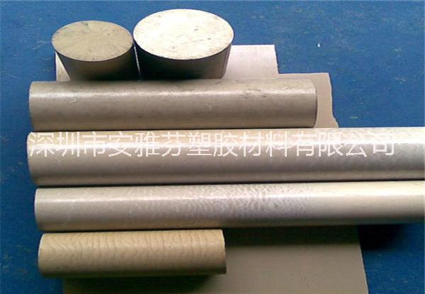 供应用于广泛的米灰色聚苯硫醚圆棒PPS棒材图片