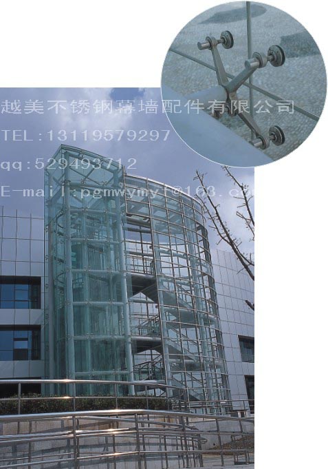 广州玻璃爪玻璃爪厂家玻璃爪件驳接304不锈钢玻璃爪图片