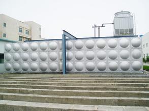 供应南宁组合式不锈钢水箱结构标准。图片
