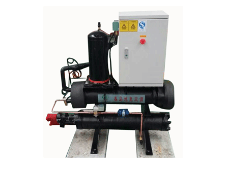 供应用于节能的水源热泵厂各个方面分工明确图片