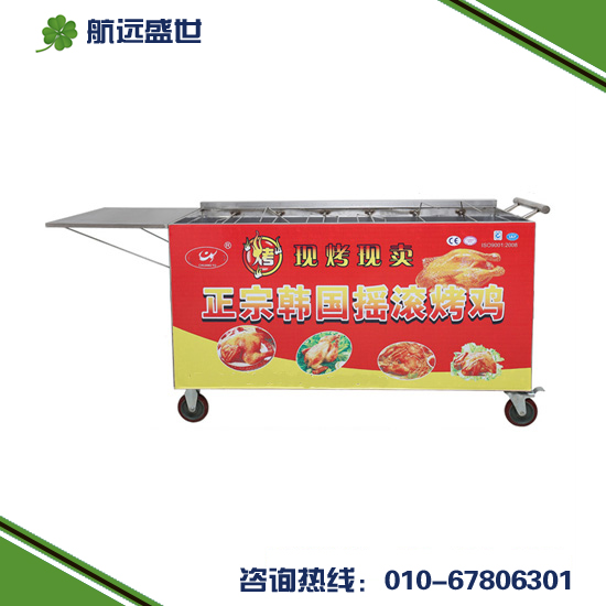 供应用于6排摇滚烤鸡的摇滚烤鸡炉|越南摇滚烤鸡炉|碳烤