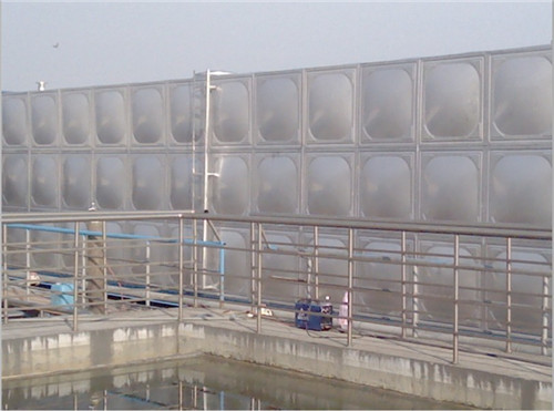 供应用于热水炉热水工程太阳能热水保温系统的方形水箱圆形水箱立式卧式不锈钢304水箱