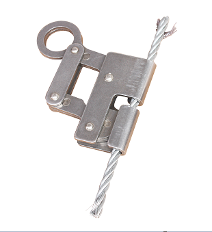 供应用于钢丝绳的厂家直销电动吊篮配件自锁器