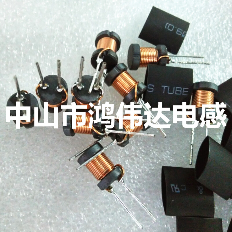 工字型电感DR6*10-1MH 插件电感器 两脚固定电感