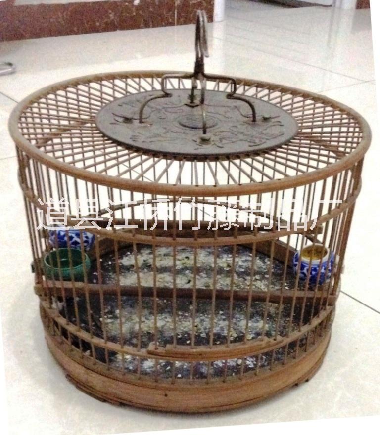 竹制鸟笼厂家供应竹制鸟笼 景观装饰 鸟笼宠物笼