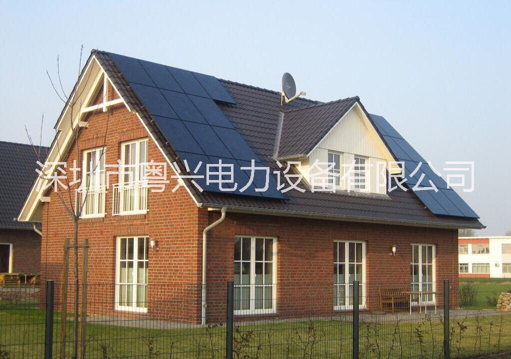 太阳能发电系统6000W|24V家用光伏离网系统|6KW48V光伏逆变器厂家图片