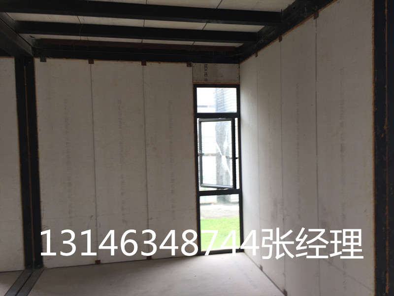供应北京厂家钢结构楼板加芯墙板隔声隔墙复合墙板水泥板图片