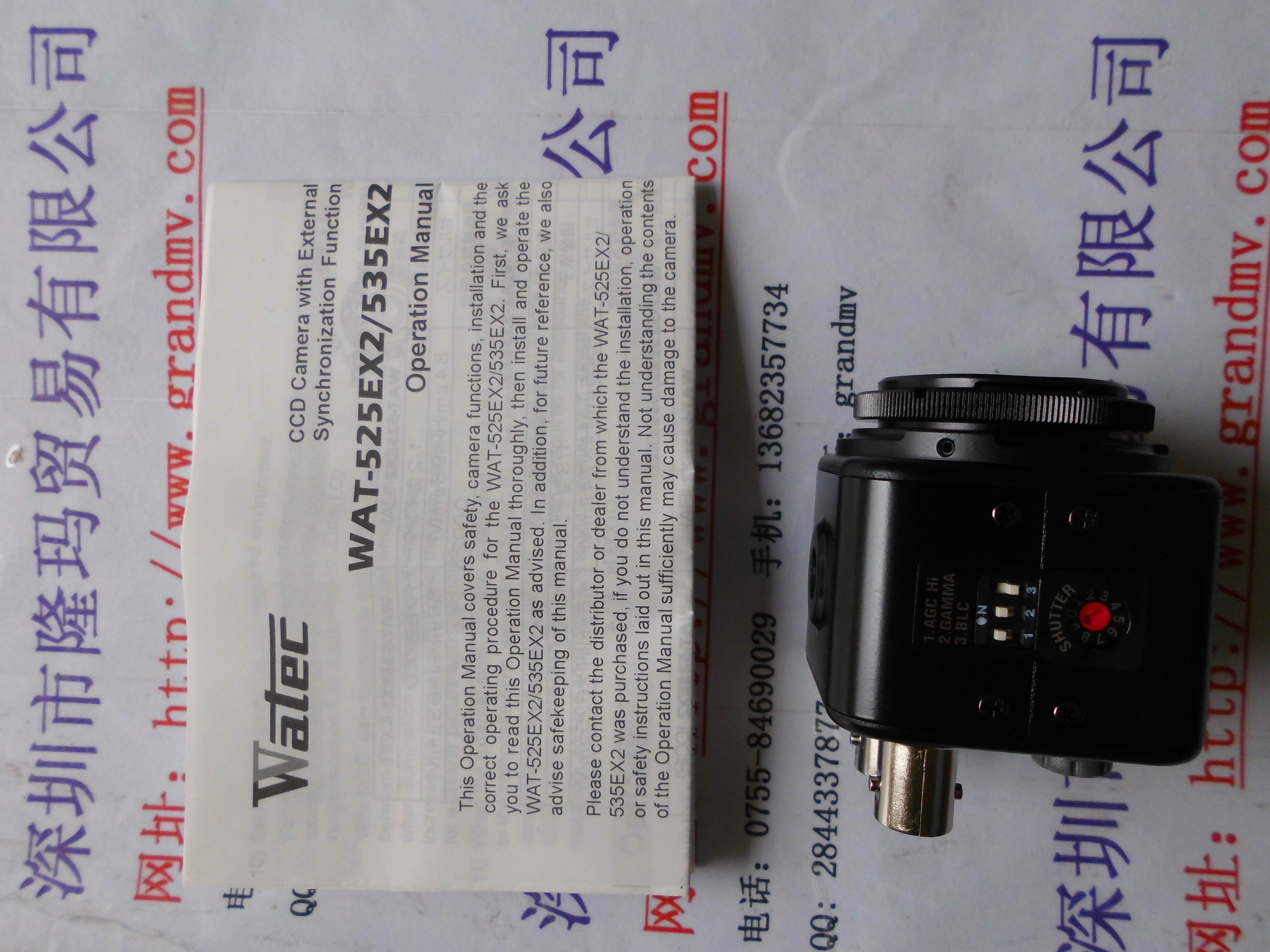 供应瓦特精准工业相机WAT-210B2